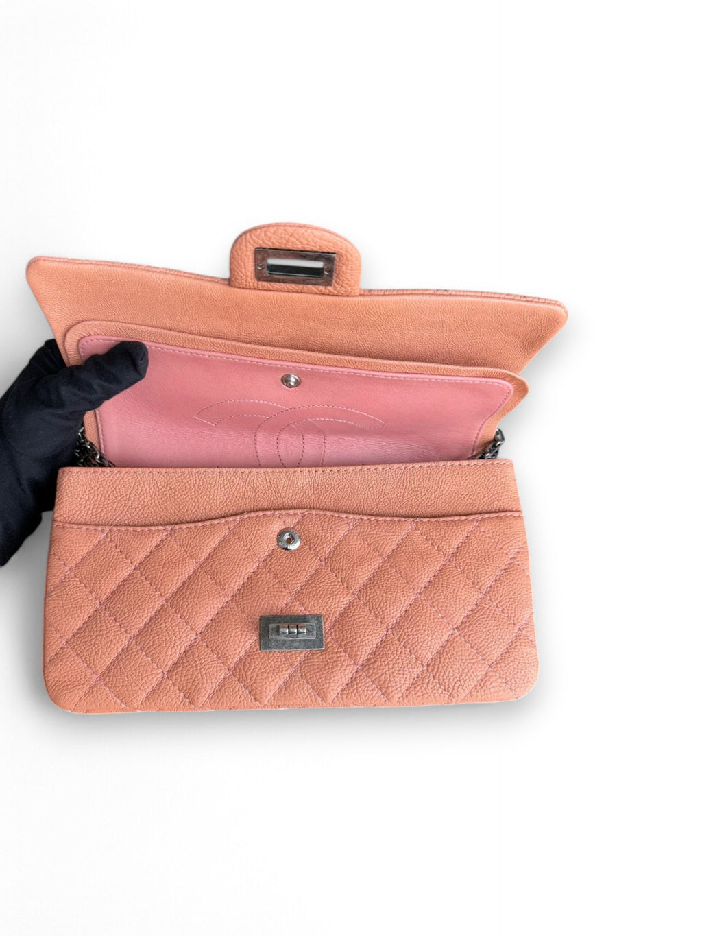 Borsa Reissue 2.25 Caramel Blush Chanel