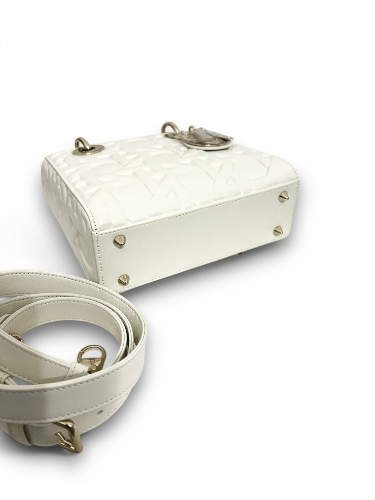 Lady Dior Small Cannage Colore Latte