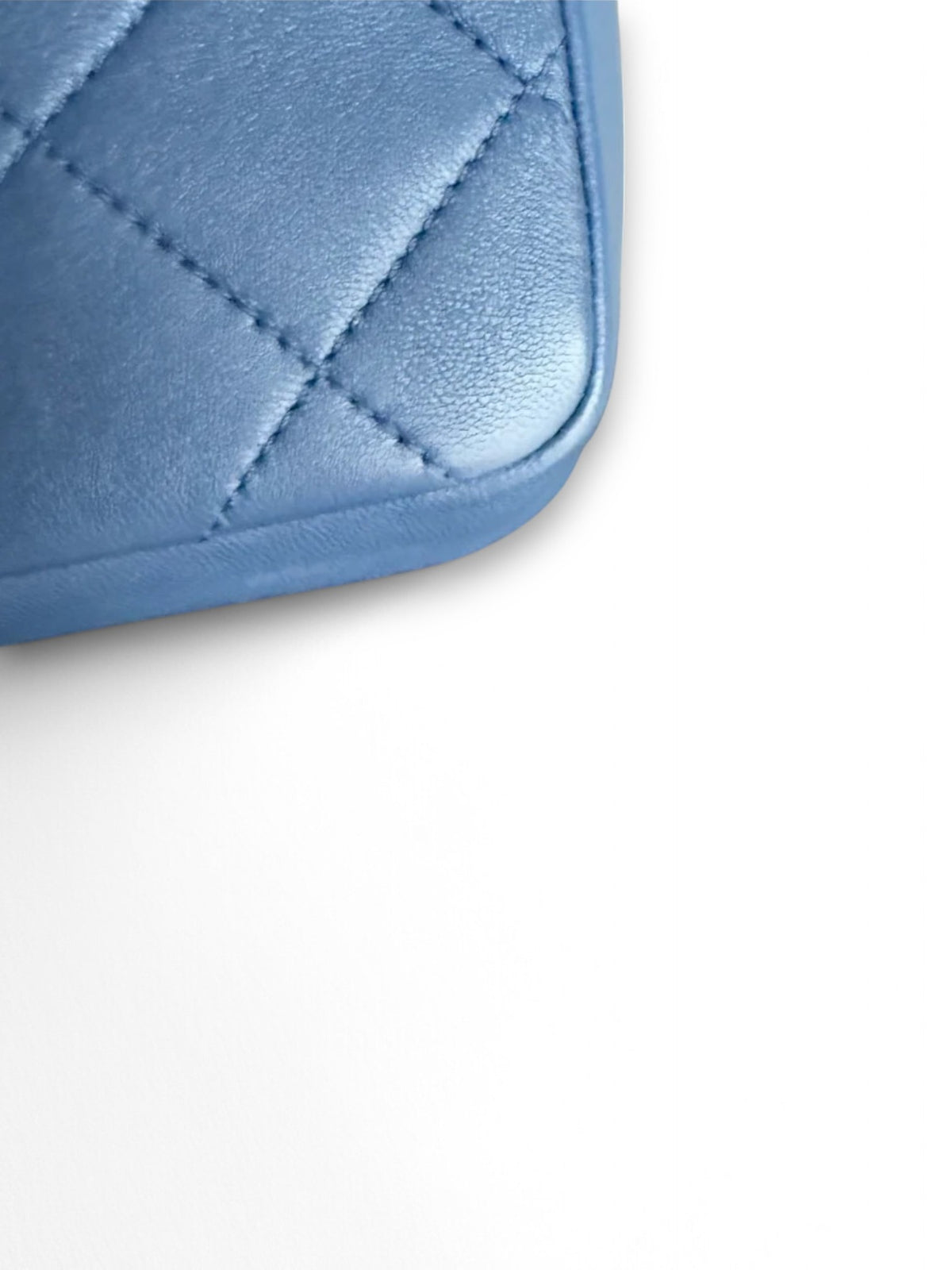 Borsa Trapuntata con Catena in Resina Chanel