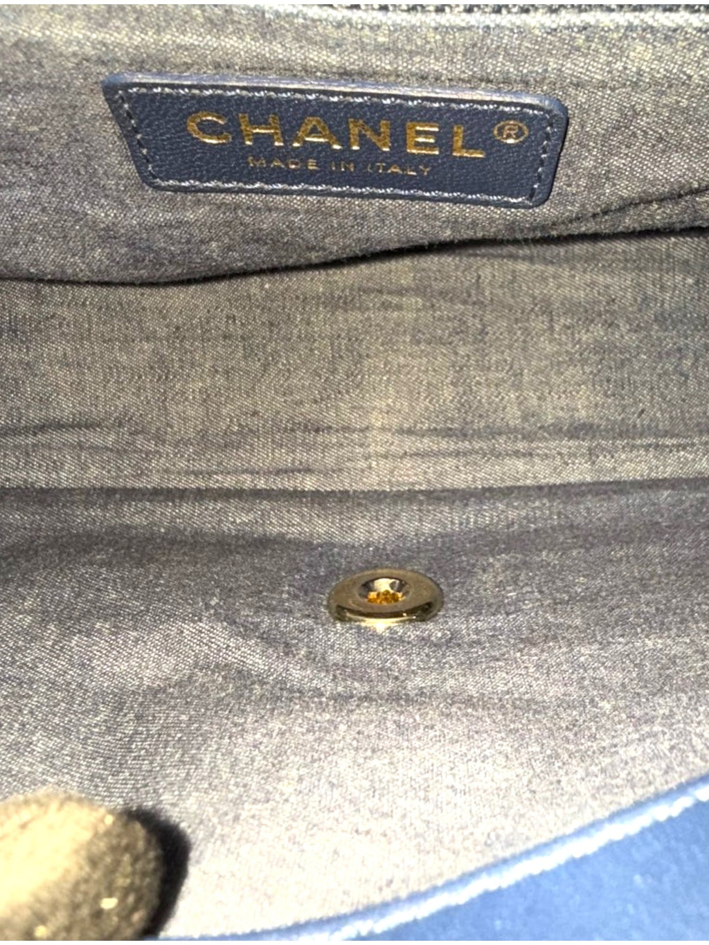 Borsa Trapuntata con Catena in Resina Chanel