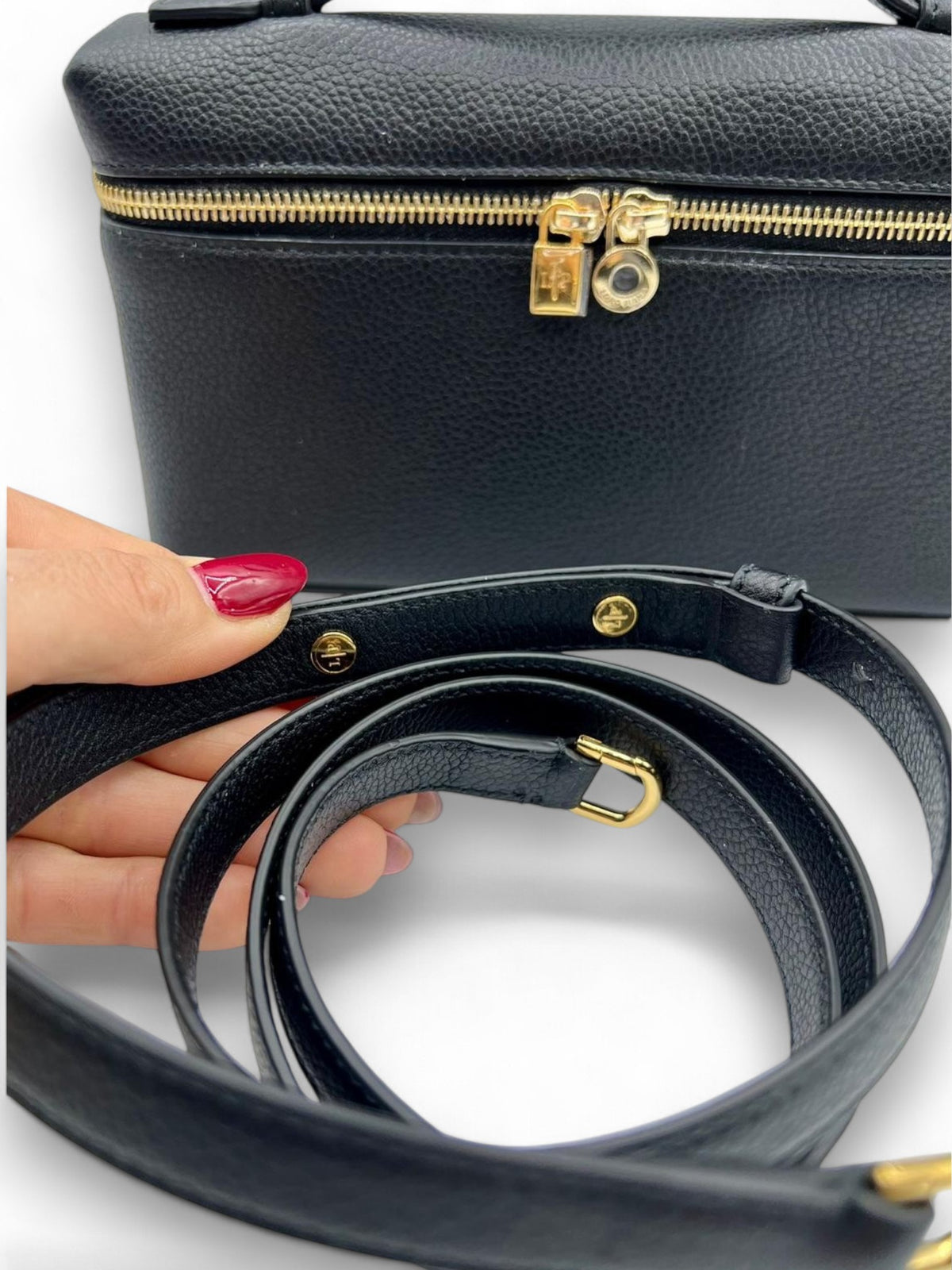 Borsa Extra Pocket L19 Nera Loro Piana