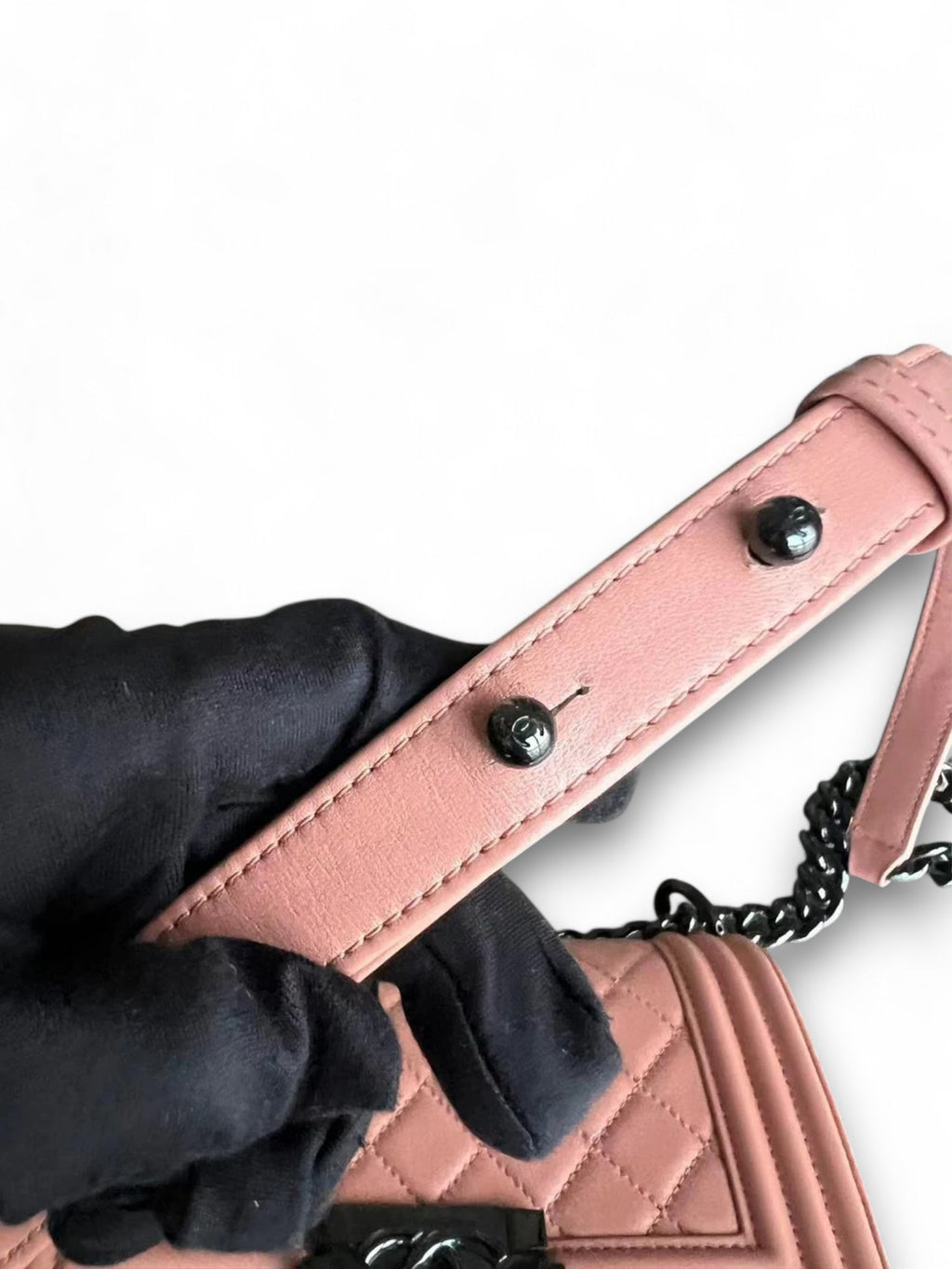 Borsa Chanel Boy Corallo Blush