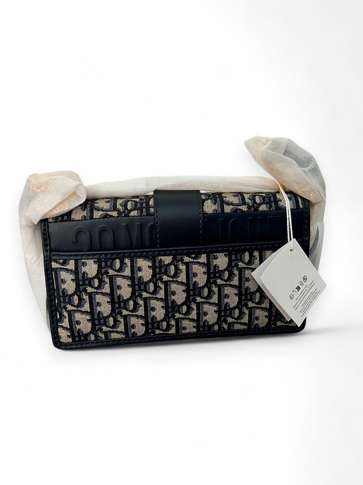 Dior Oblique blue 30 Montaigne bag