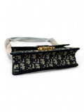Borsa 30 montaigne Dior oblique blu