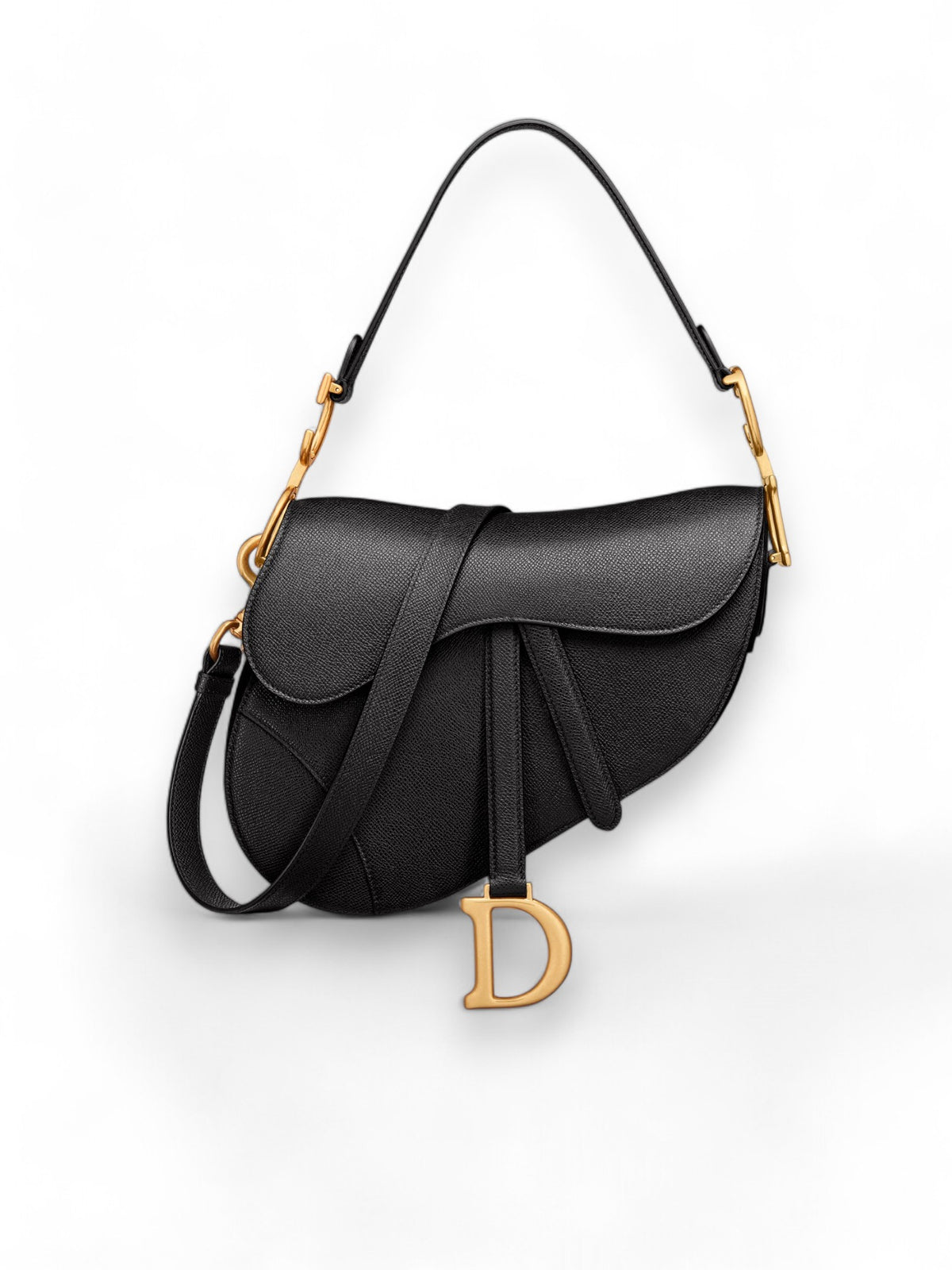Dior Saddle Medium Grained Calfskin Bag