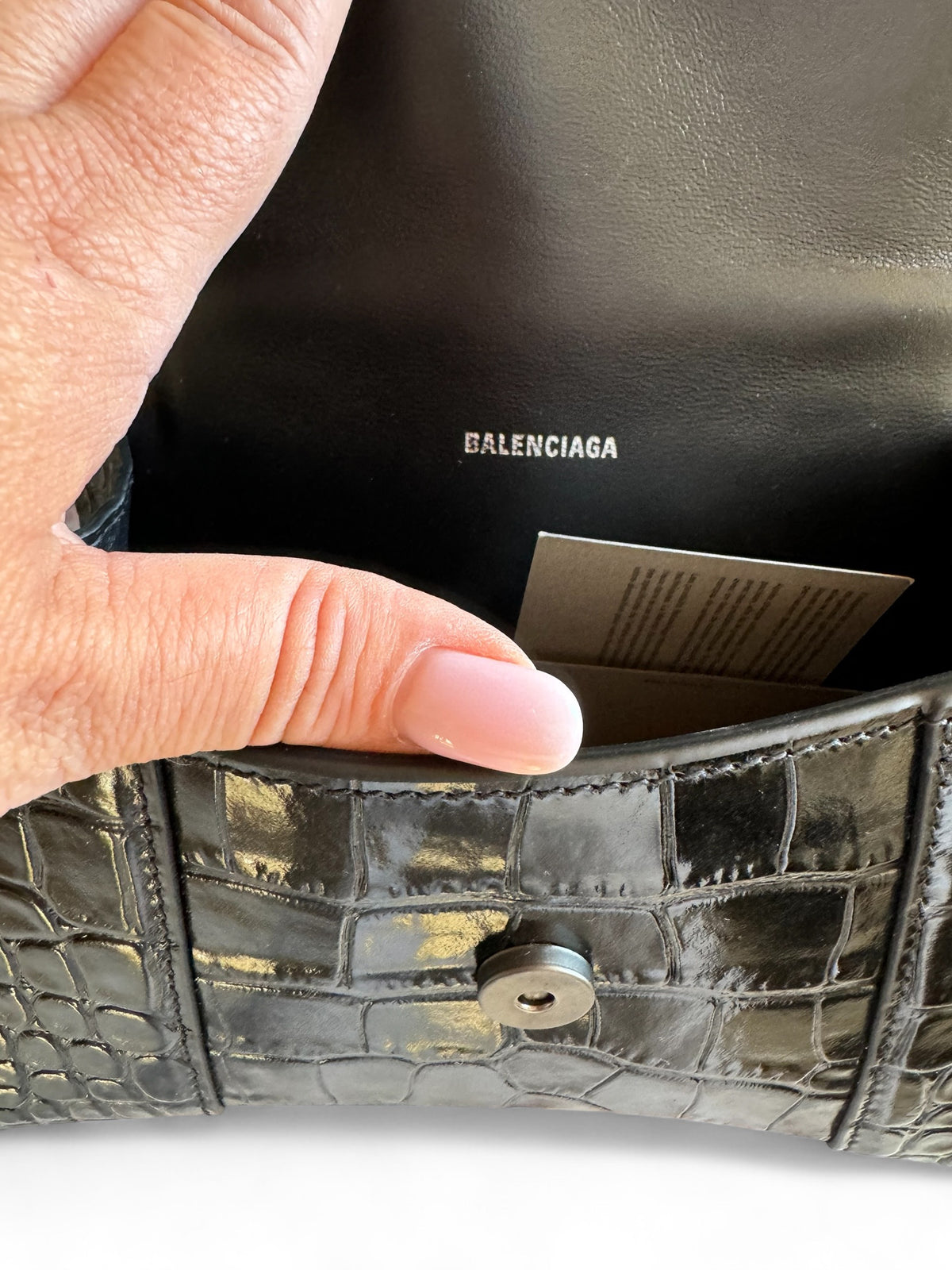 Borsa a Tracolla Hourglass XS Balenciaga