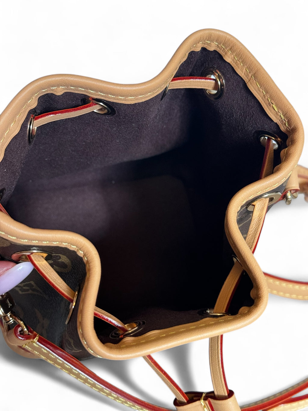 Borsa a Secchiello Noè Nano Louis Vuitton