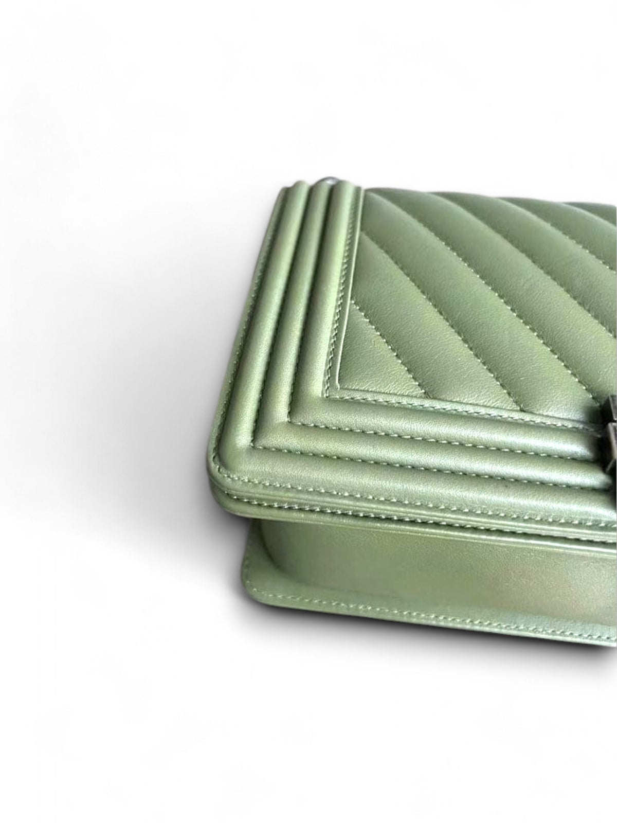 Borsa Chanel Boy Old Chevron