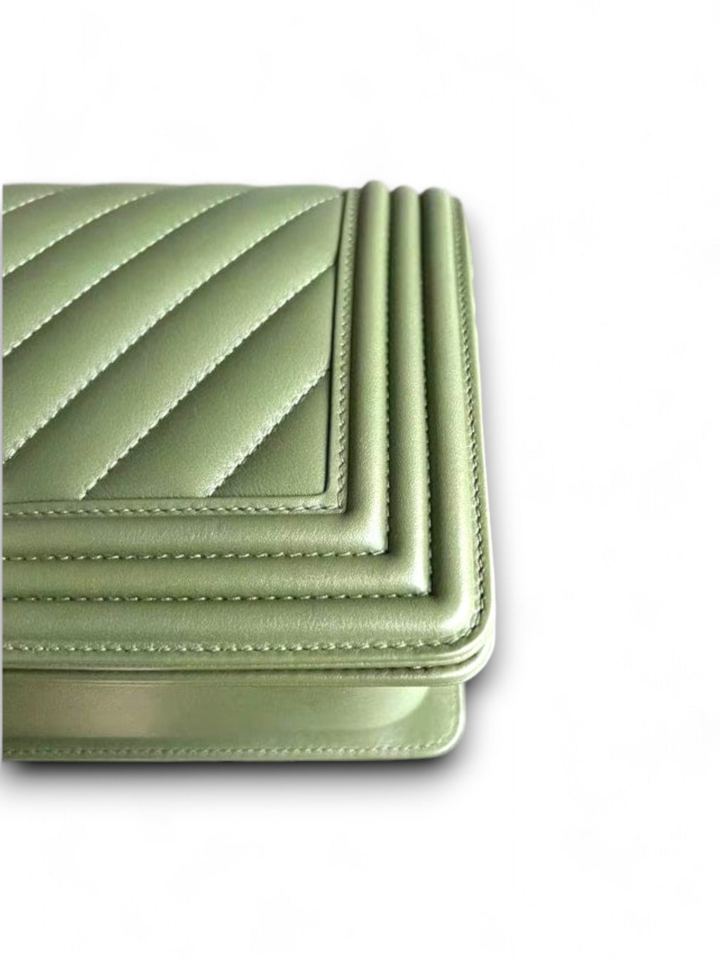 Borsa Chanel Boy Old Chevron