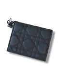 Portafoglio Lady Dior Opaco
