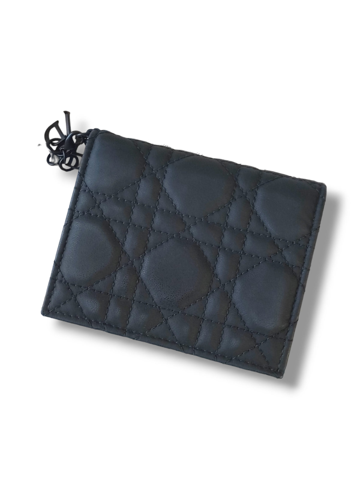 Portafoglio Lady Dior Opaco
