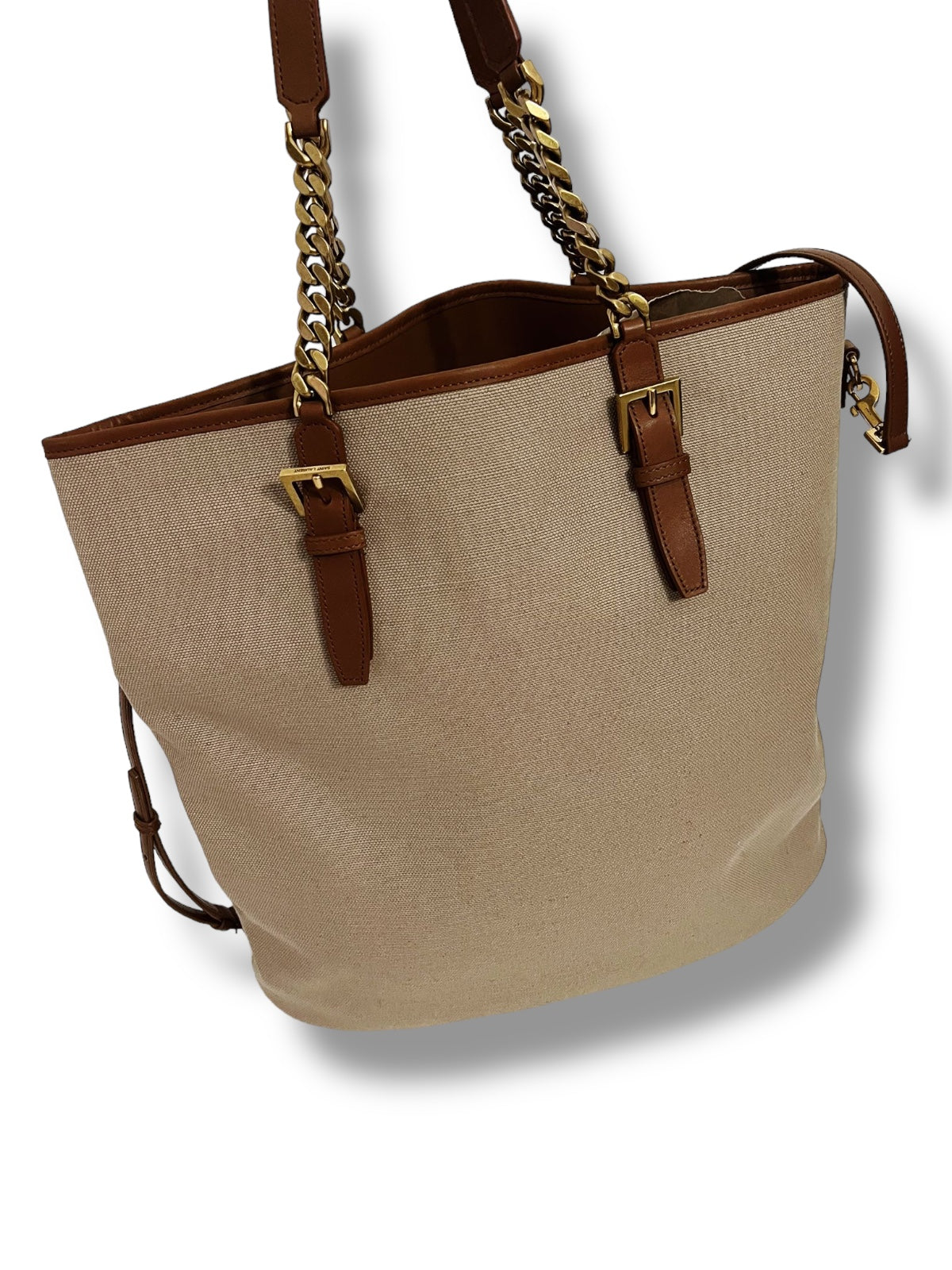 Tote Bag Pelle Vegetale Saint Laurent
