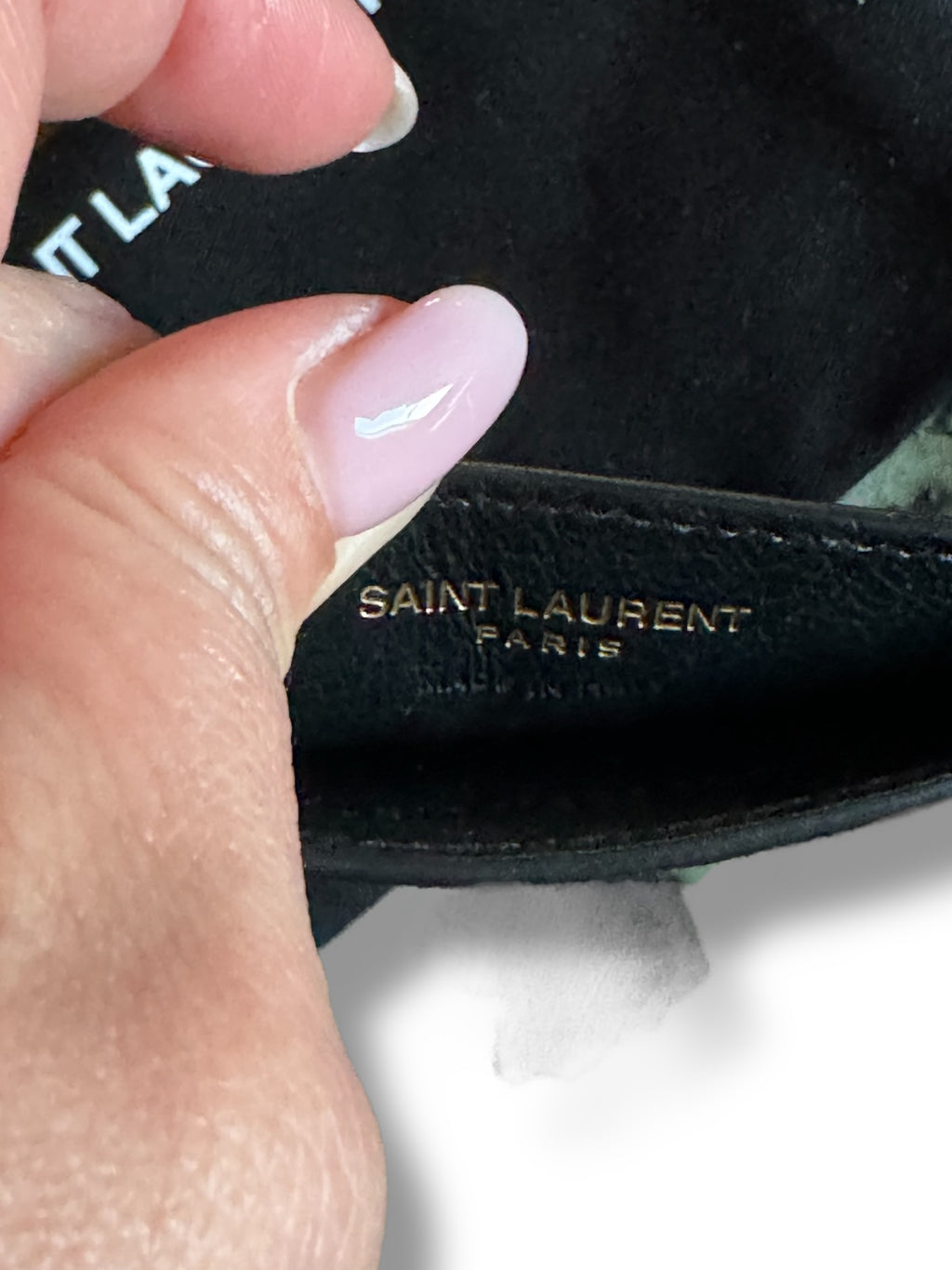Saint Laurent Cassandre Card Case