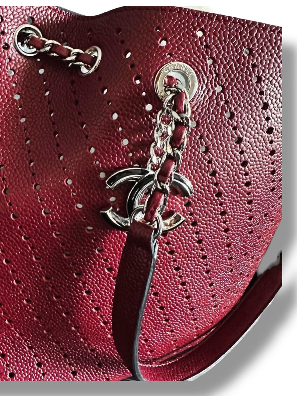 Chanel Bordeaux Tote Bag