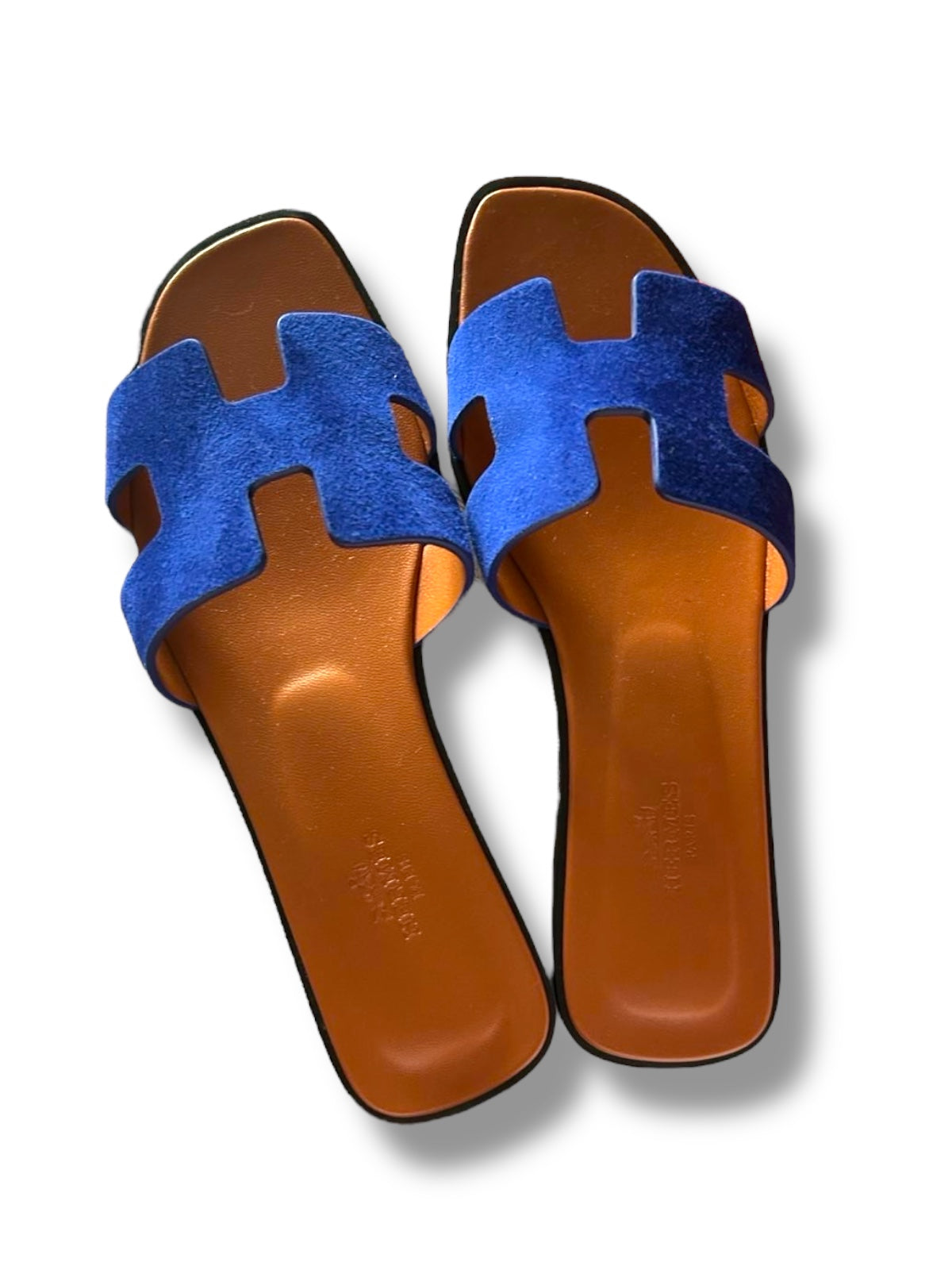 Sandali Oran Blu Hermès