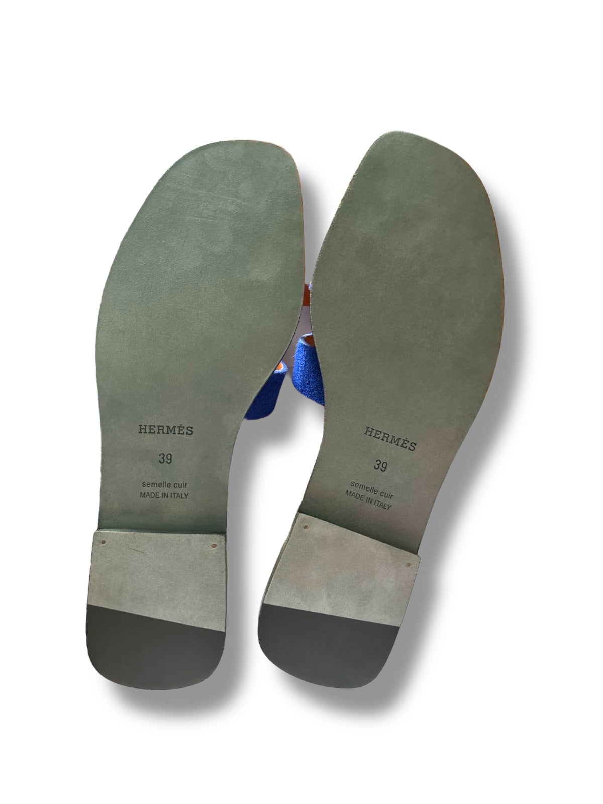 Sandali Oran Blu Hermès