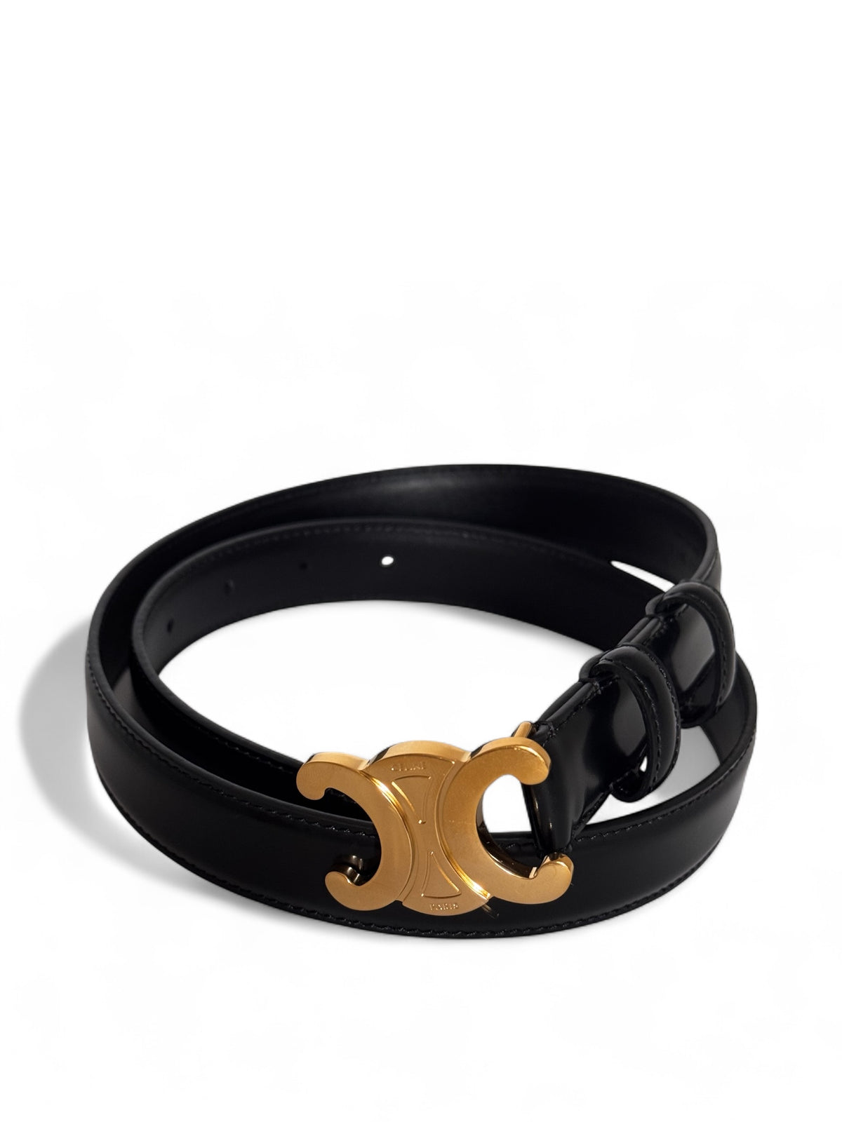 Cintura Celine Triomphe Nero