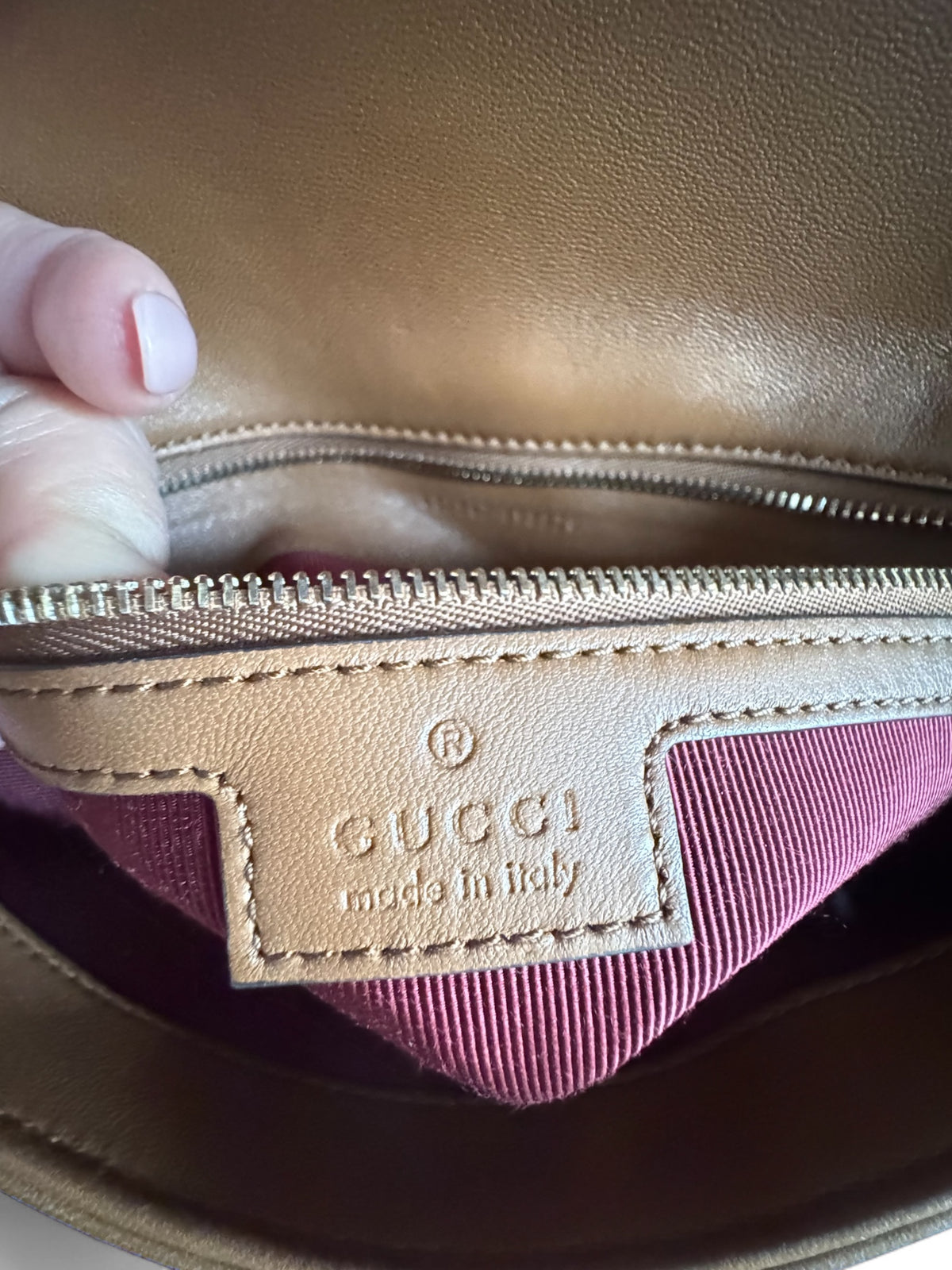 Marmont Gucci Mediana Marrone