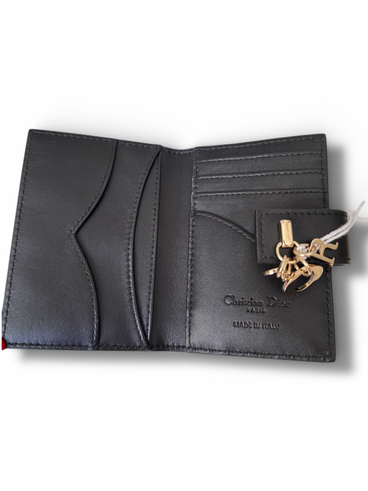 Portafoglio con ciondolo Dior