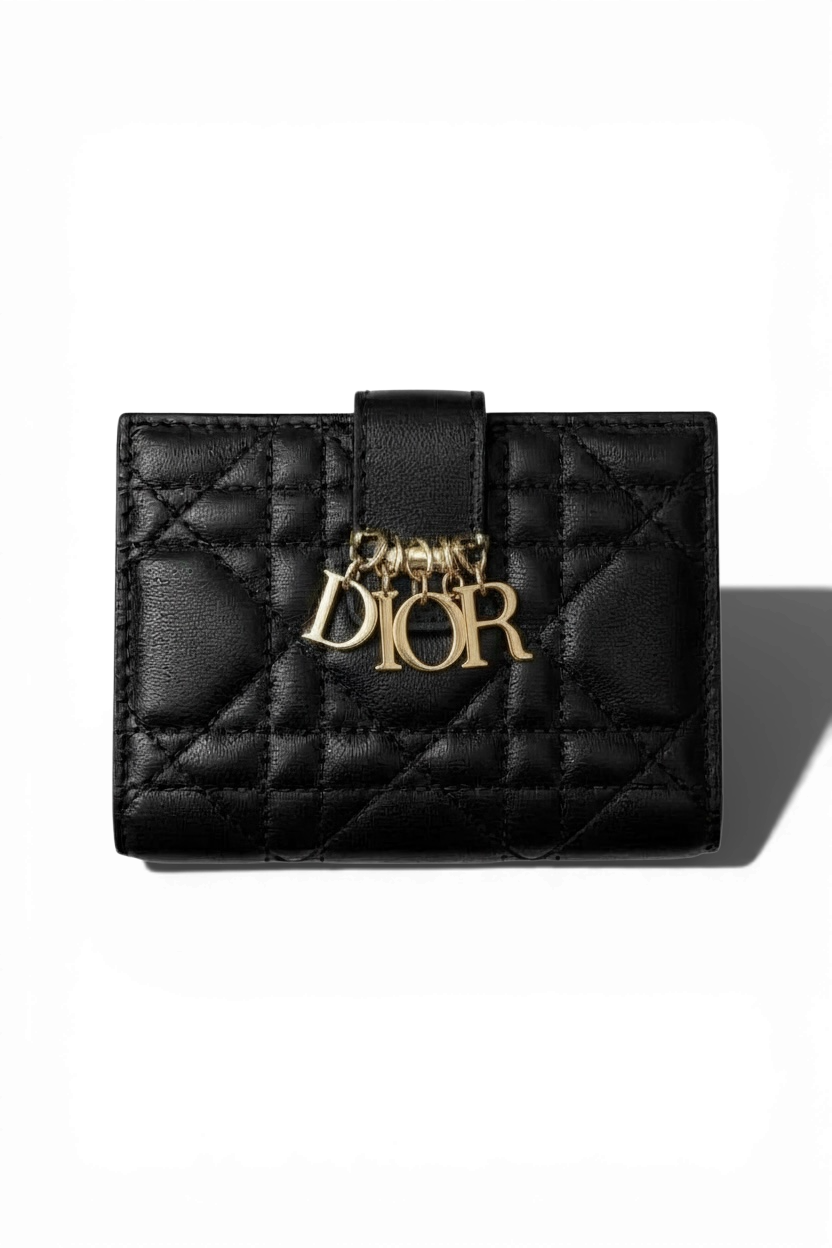 Portafoglio con ciondolo Dior