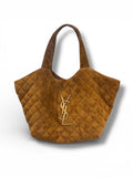 Tote Icare Saint Laurent Medium in Suede