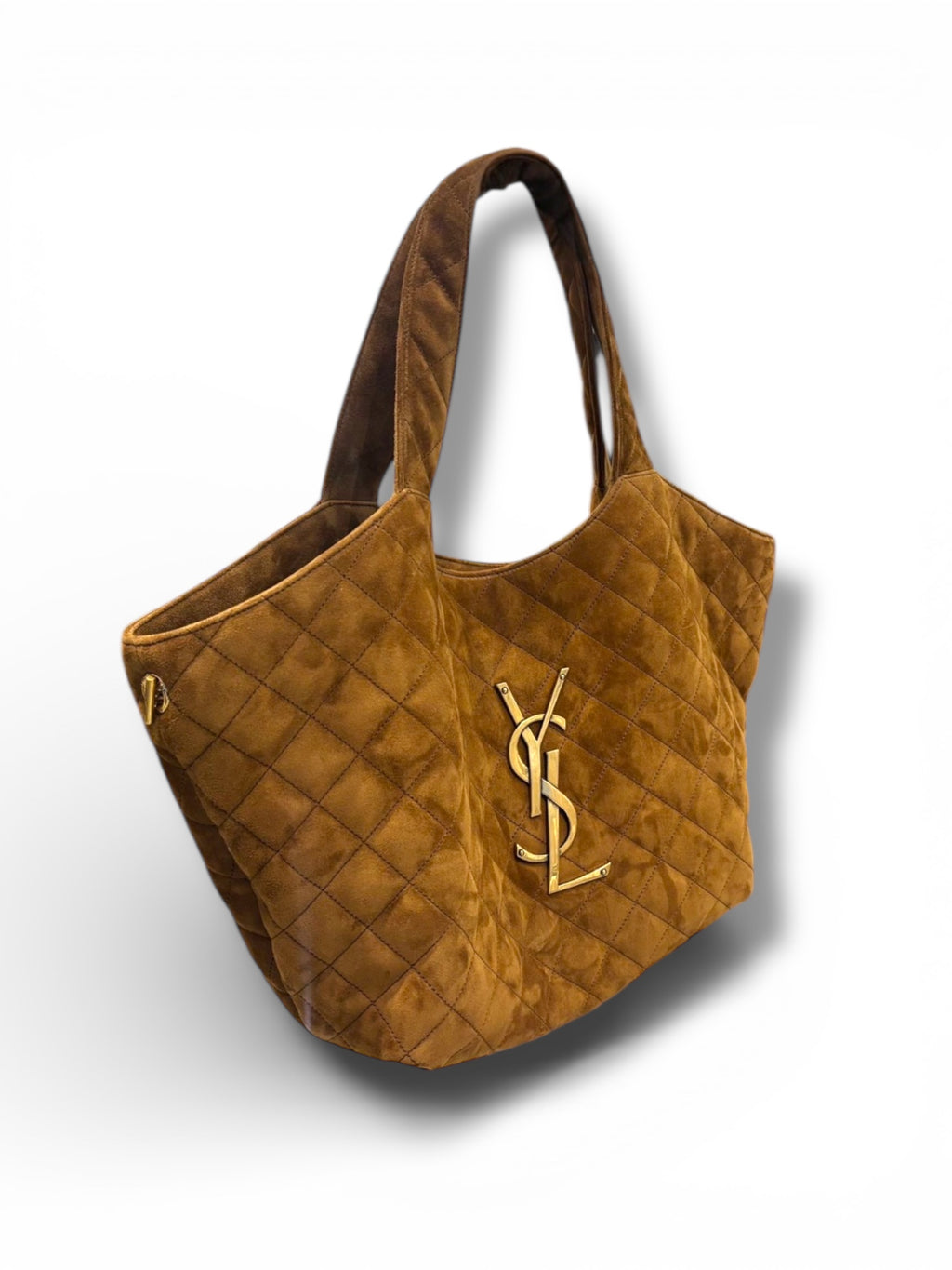 Tote Icare Saint Laurent Medium in Suede