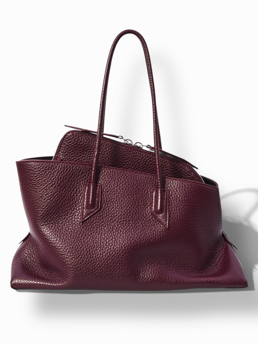 Borsa Medium Bordeaux “La Passeggiata” The Attico