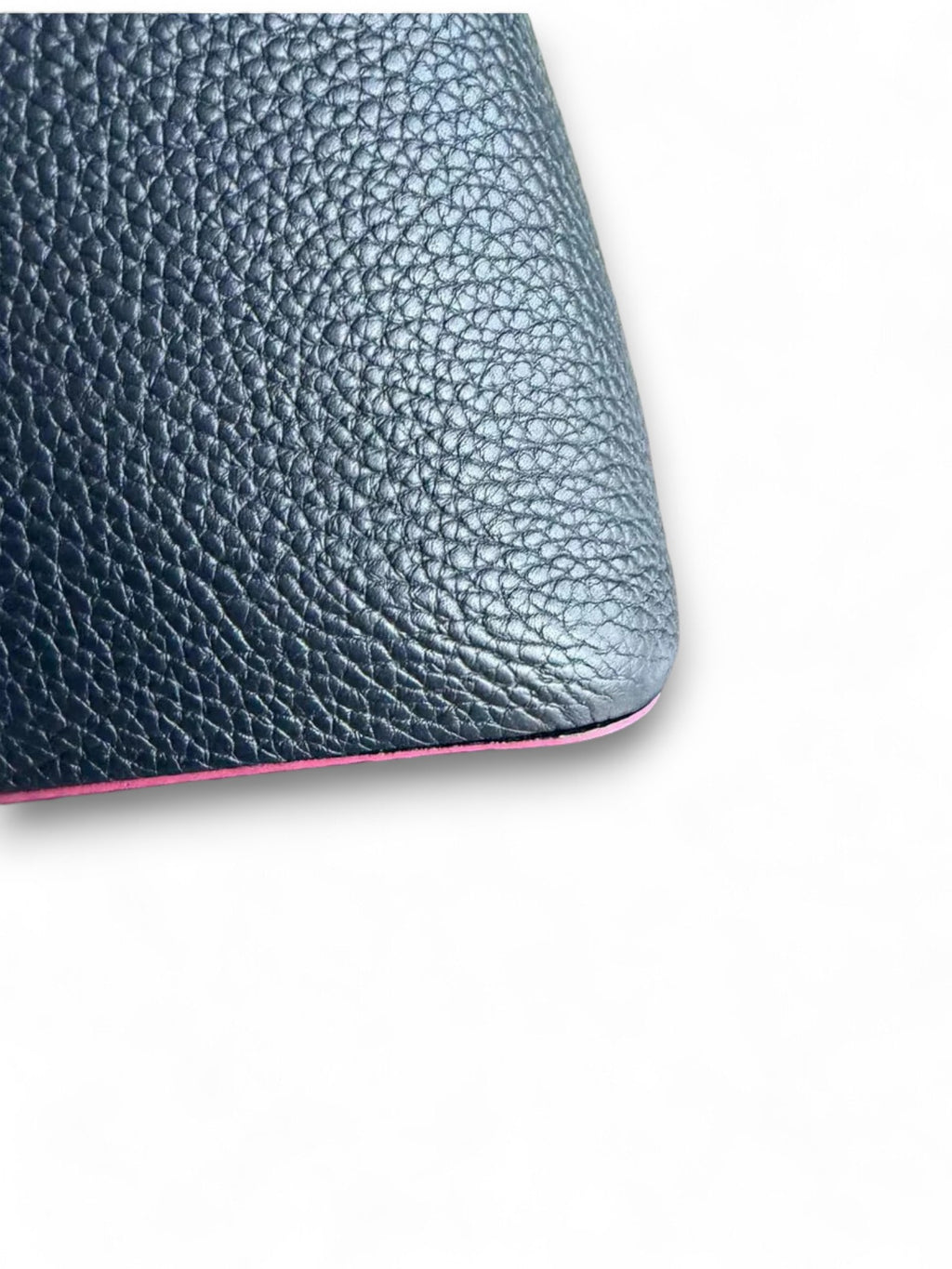 Borsa Louis Vuitton Capucines MM Taurillon Nero