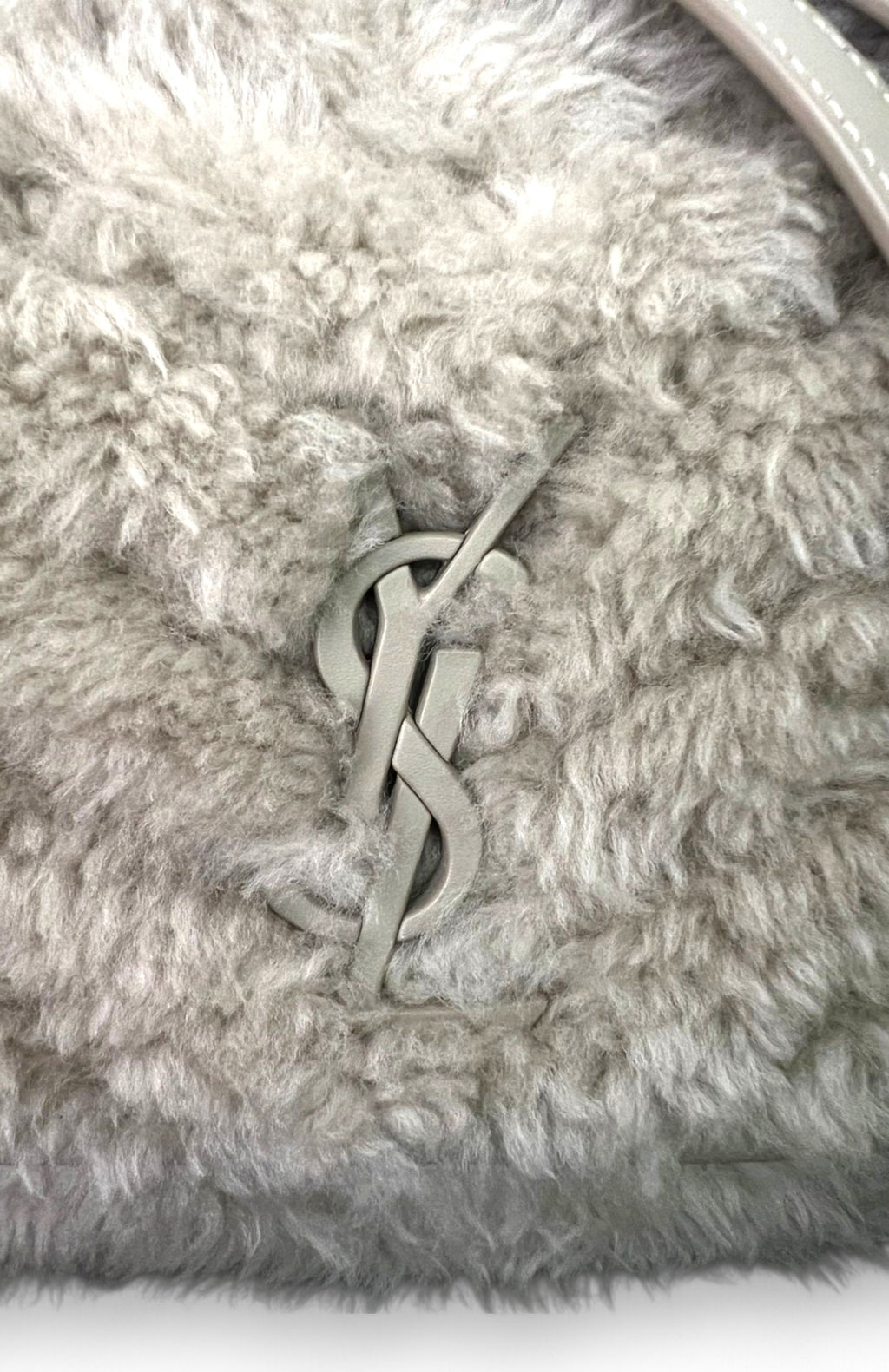 Saint Laurent Medium Niki Faux Fur Bag