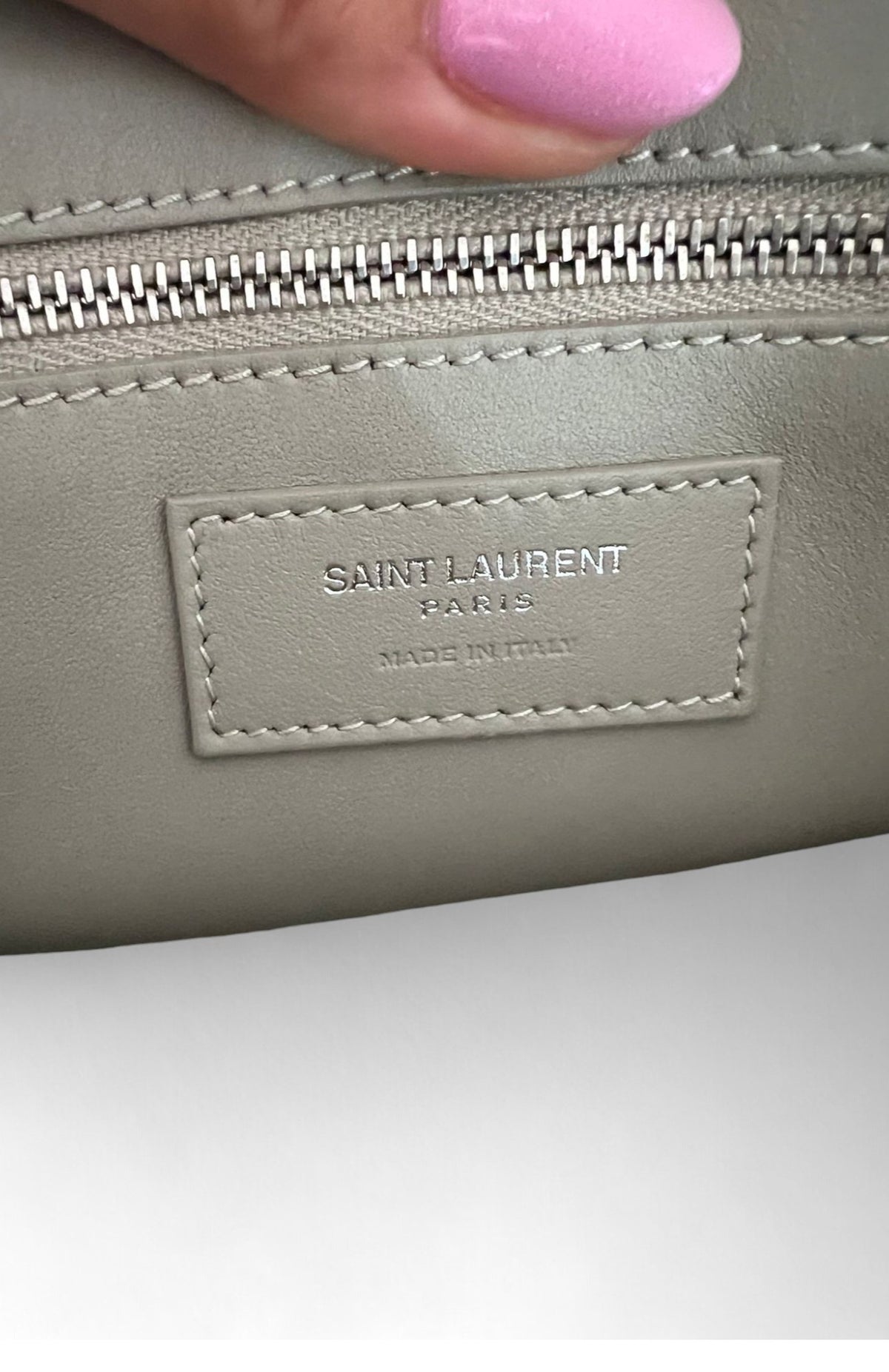 Saint Laurent Medium Niki Faux Fur Bag