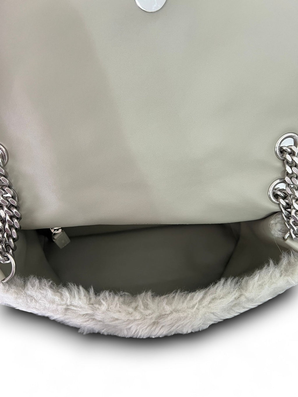 Saint Laurent Medium Niki Faux Fur Bag
