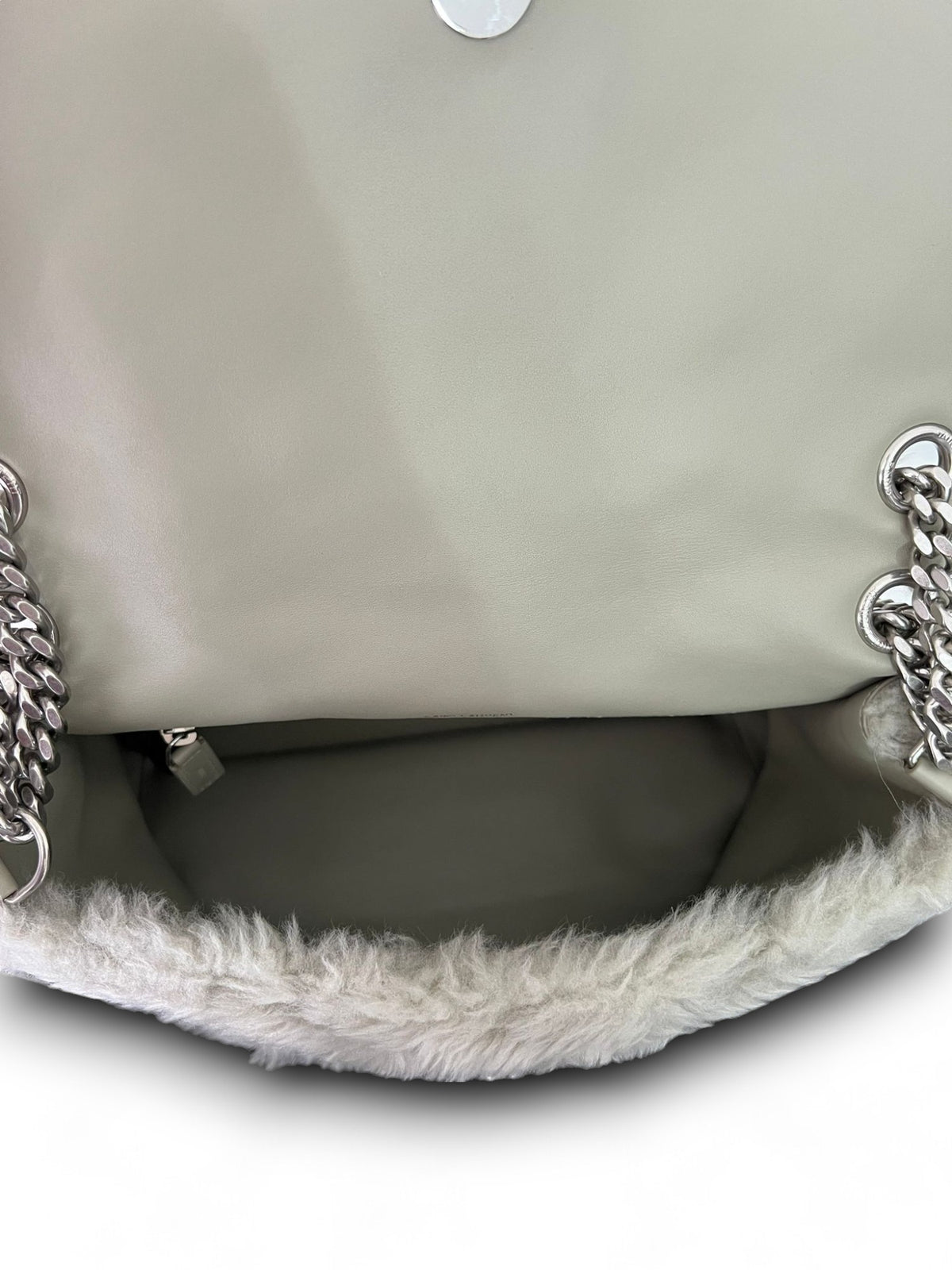 Saint Laurent Medium Niki Faux Fur Bag