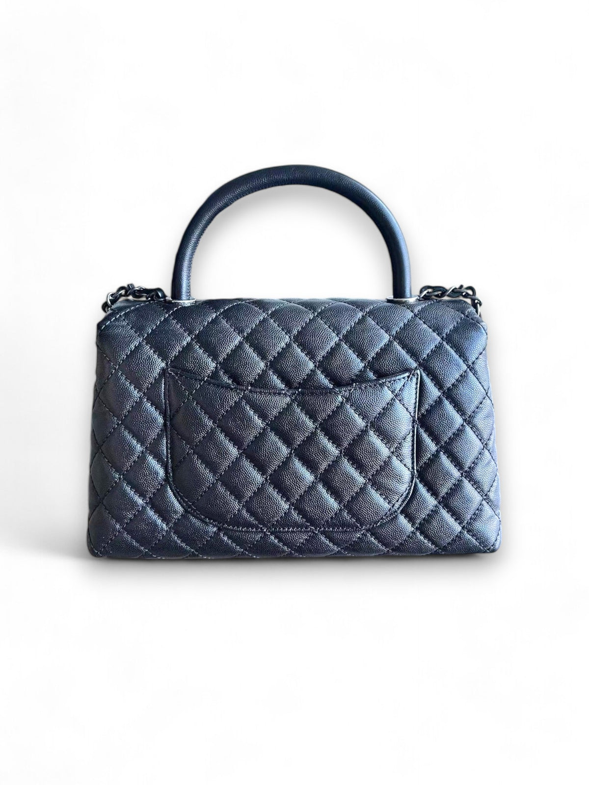 Borsa Caviar Medium Coco Handle Chanel