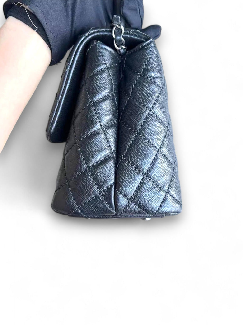 Borsa Caviar Medium Coco Handle Chanel