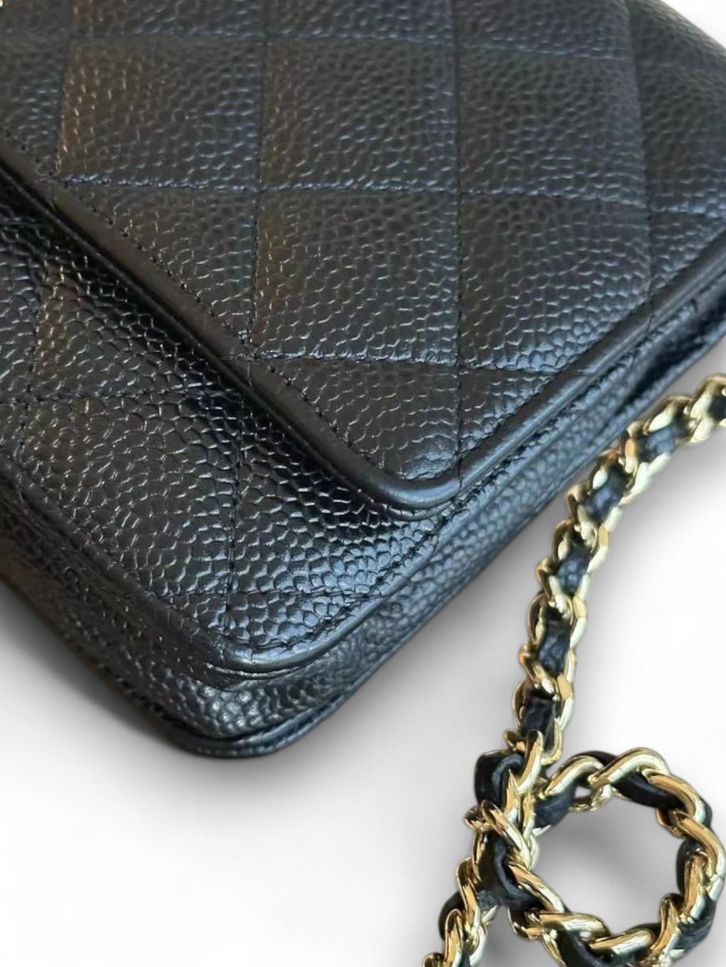 Borsa Chanel Caviar Woc Wallet On Chain