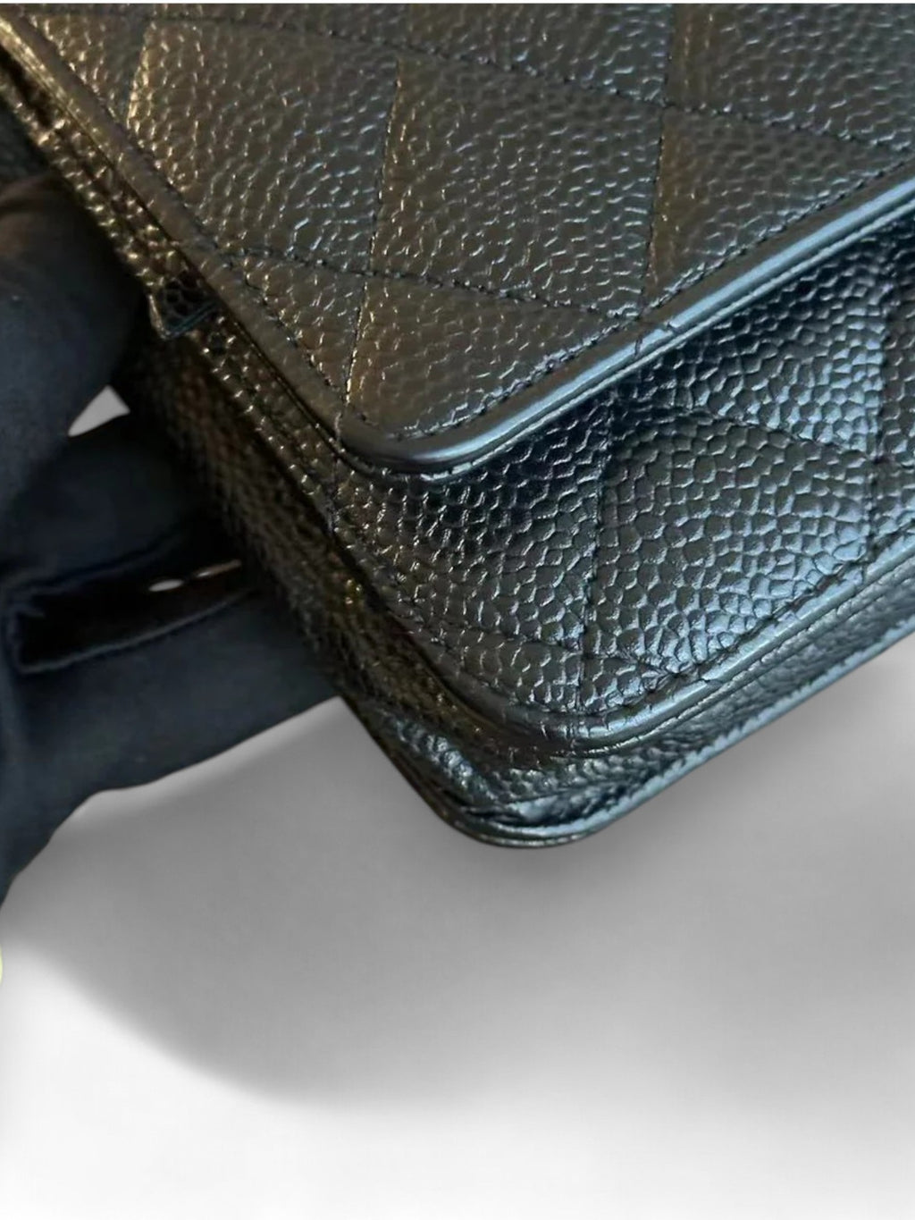 Borsa Chanel Caviar Woc Wallet On Chain