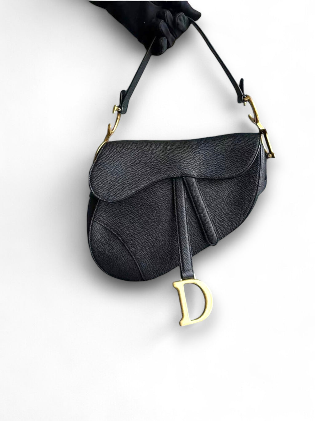 Dior Saddle Medium Grained Calfskin Bag