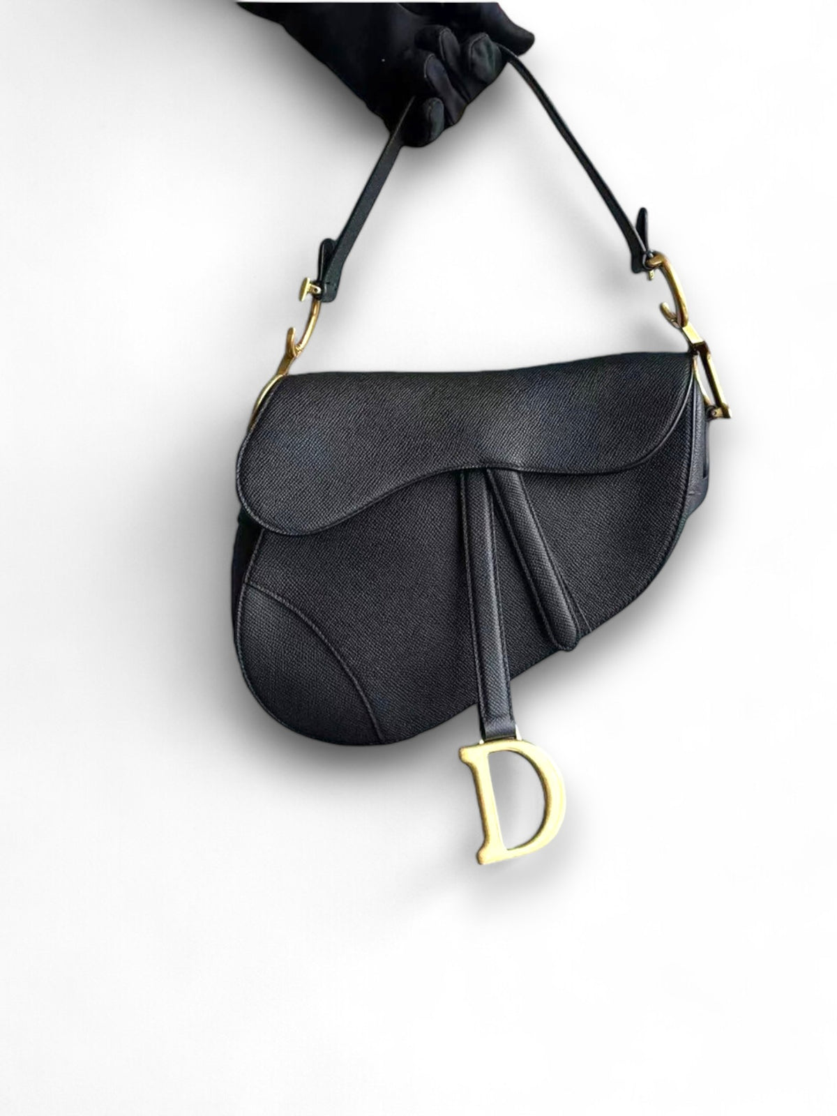 Dior Saddle Medium Grained Calfskin Bag