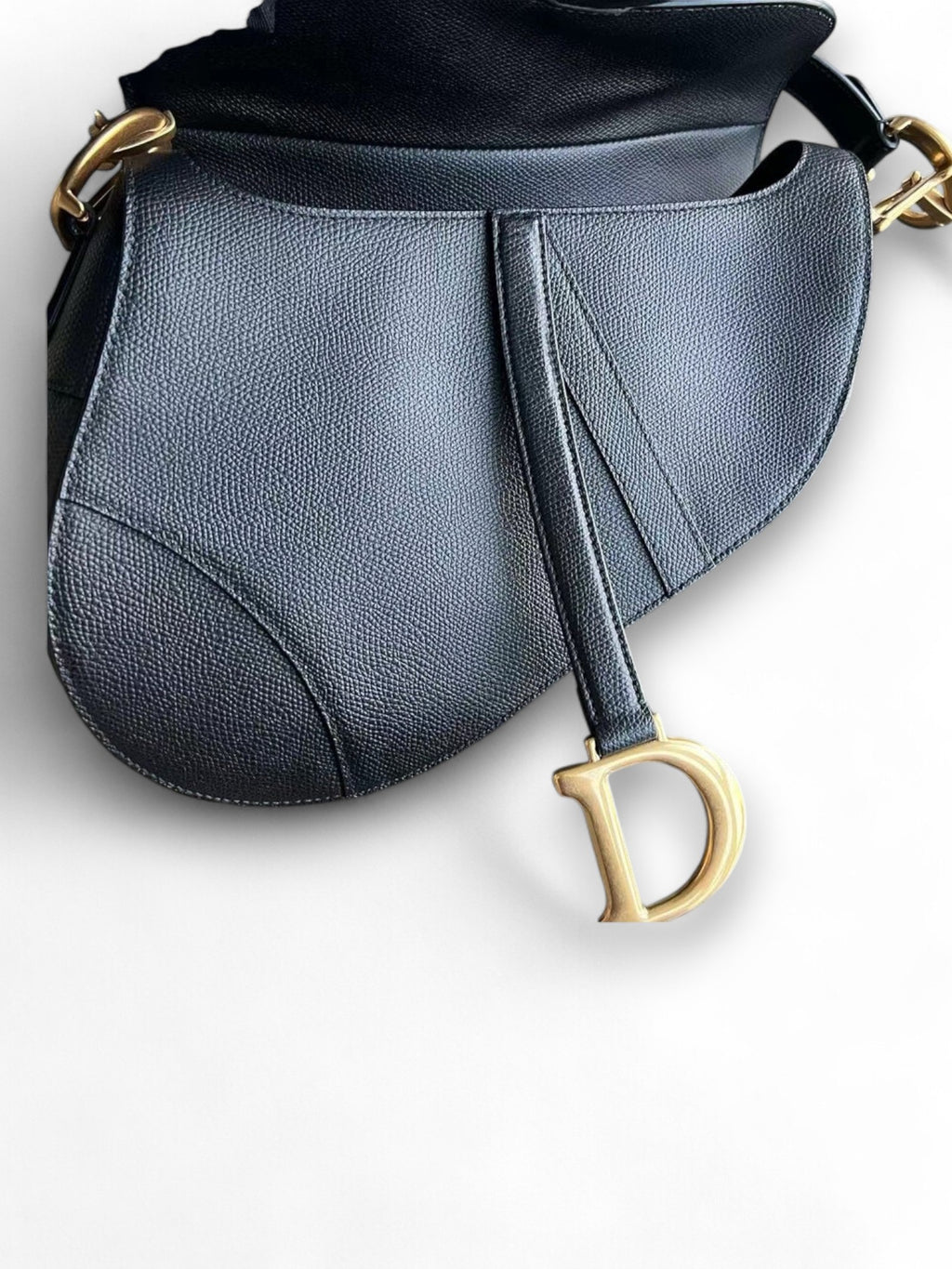 Dior Saddle Medium Grained Calfskin Bag