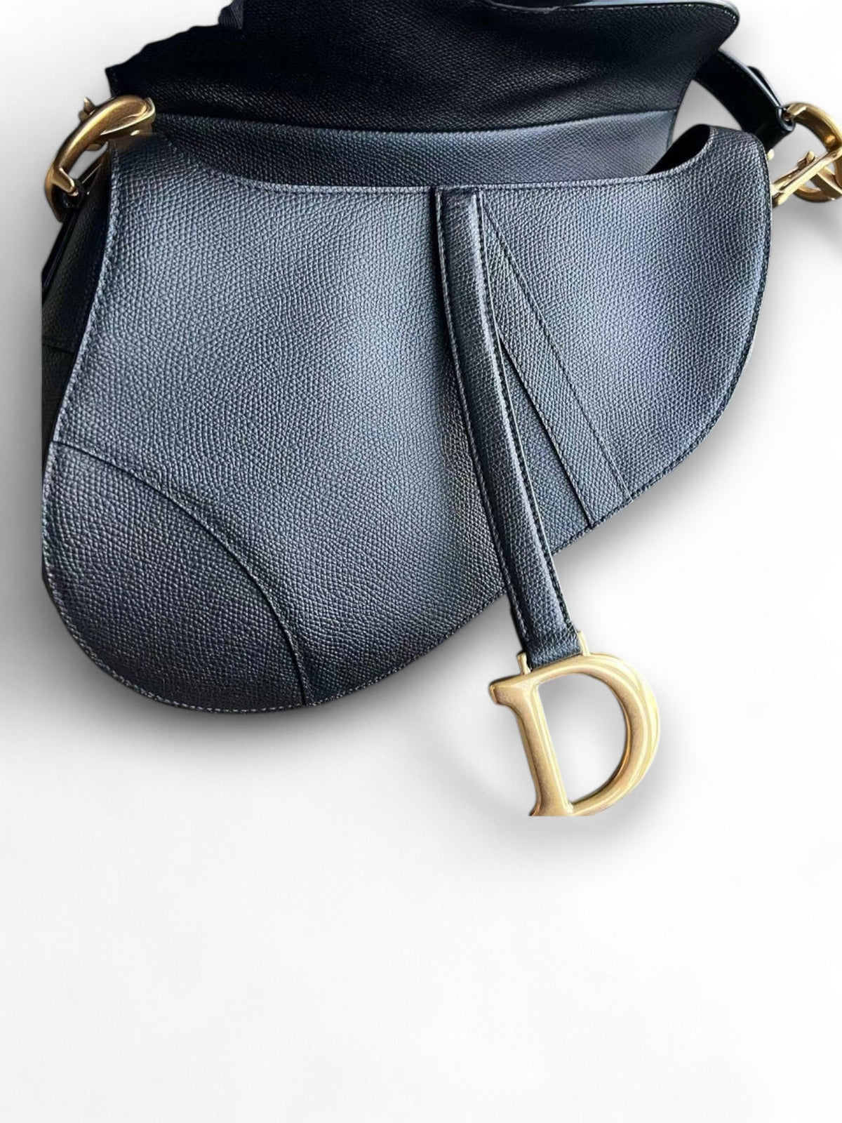 Dior Saddle Medium Grained Calfskin Bag