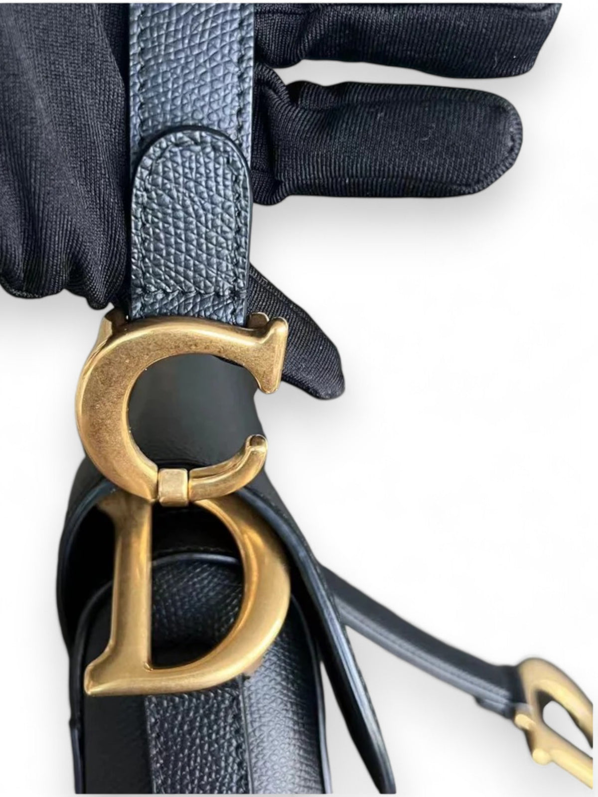 Dior Saddle Medium Grained Calfskin Bag