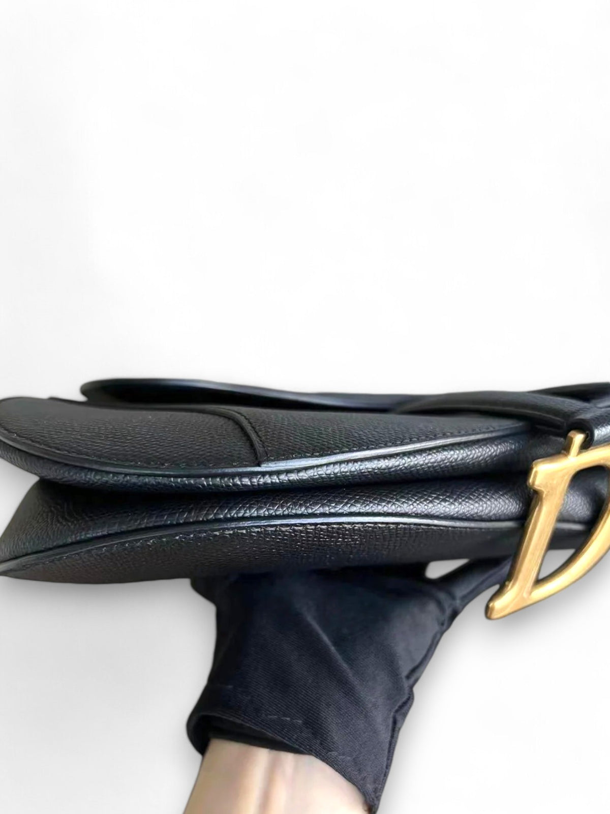 Dior Saddle Medium Grained Calfskin Bag