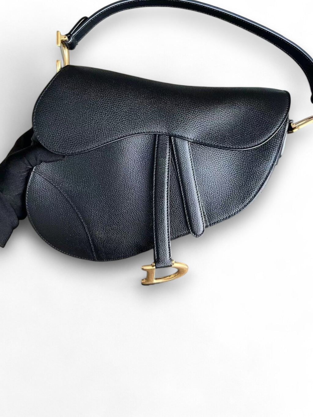 Dior Saddle Medium Grained Calfskin Bag
