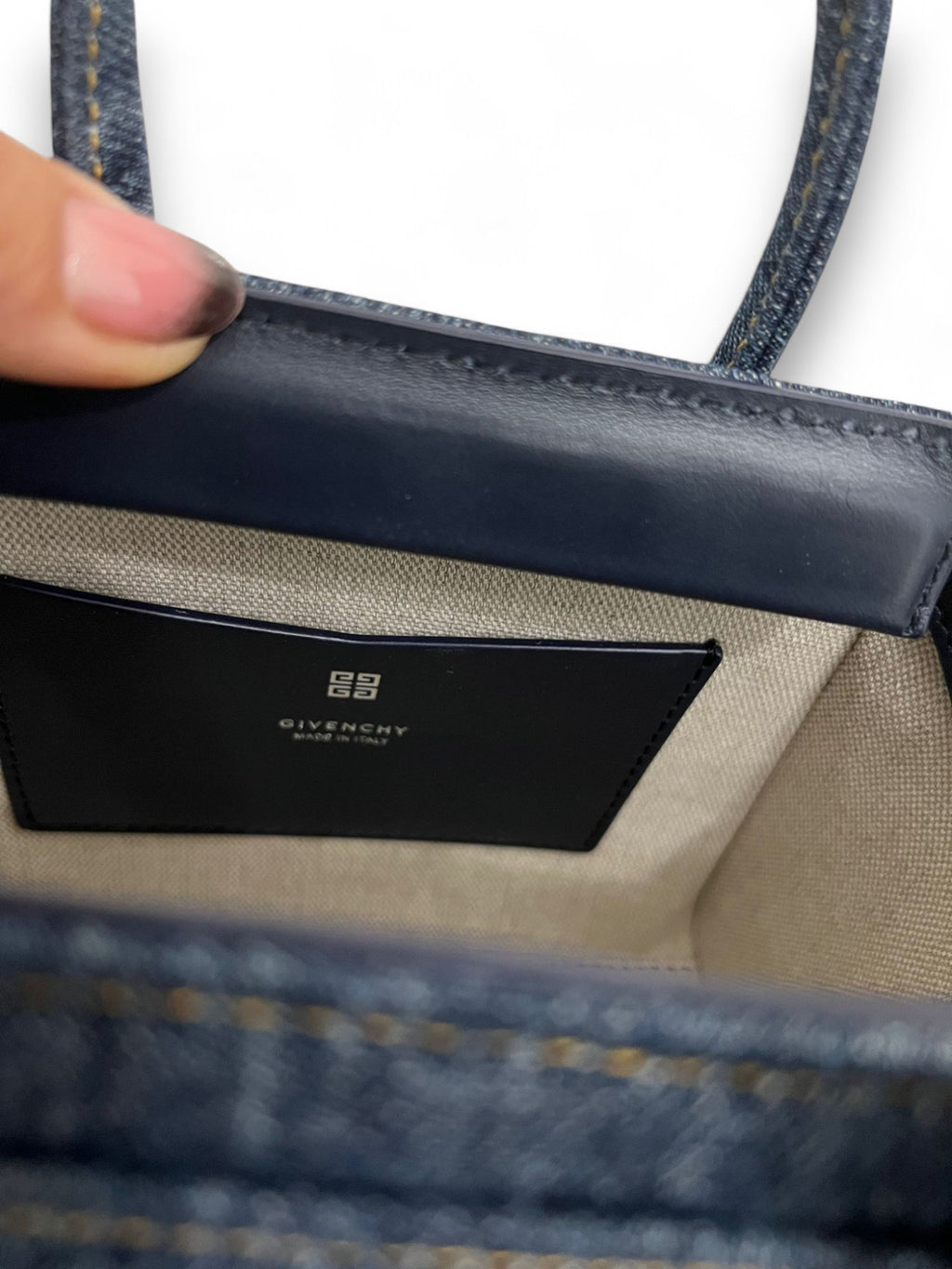 Borsa Denim Antigona Givenchy