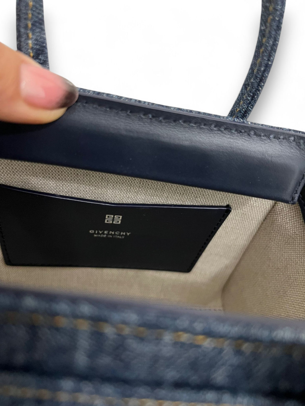 Borsa Denim Antigona Givenchy