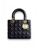 Borsa Lady Medium Cannage Lambskin