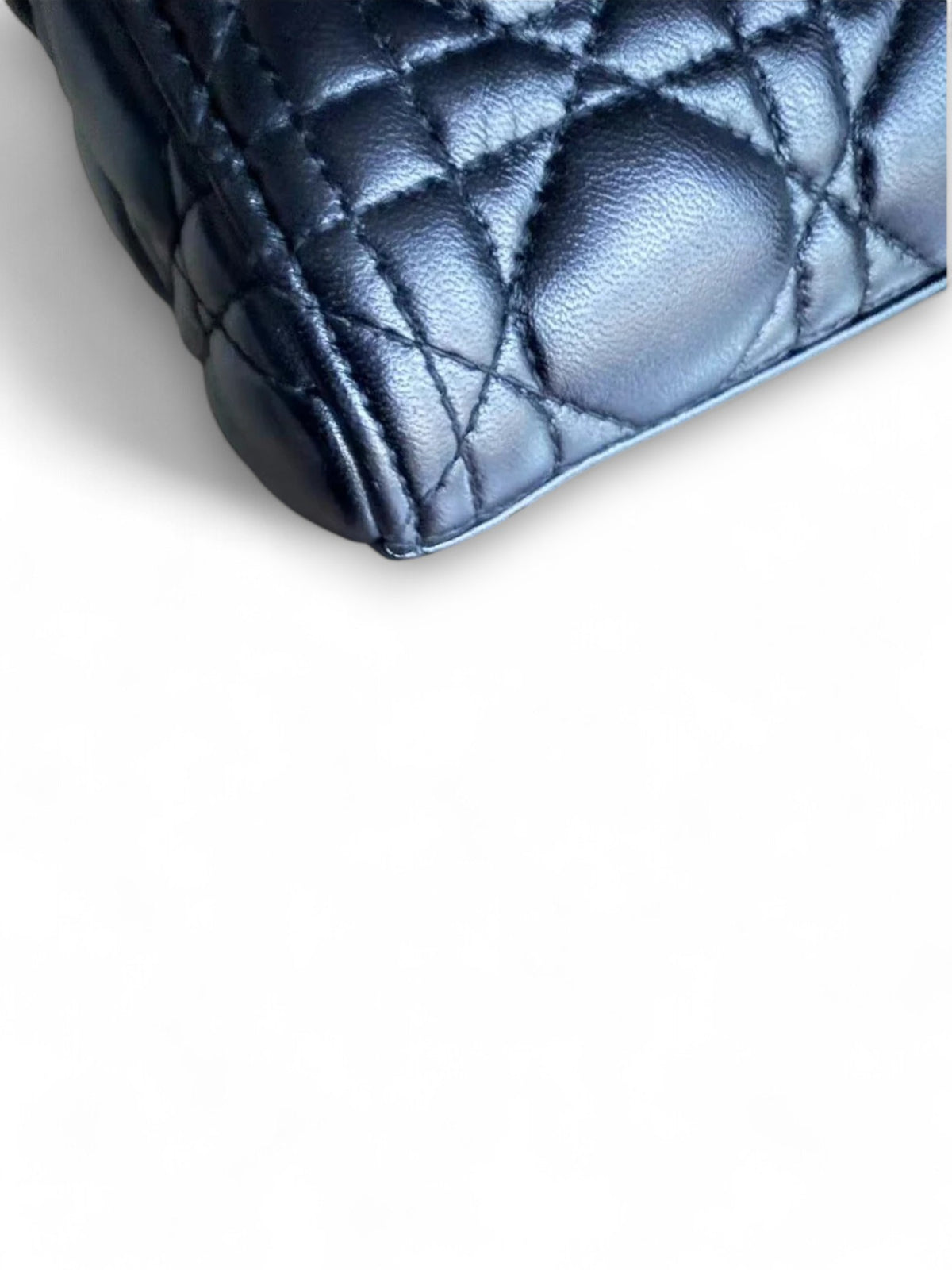 Borsa Lady Medium Cannage Lambskin