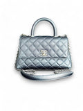 Borsa Chanel Caviar Coco Handle Small