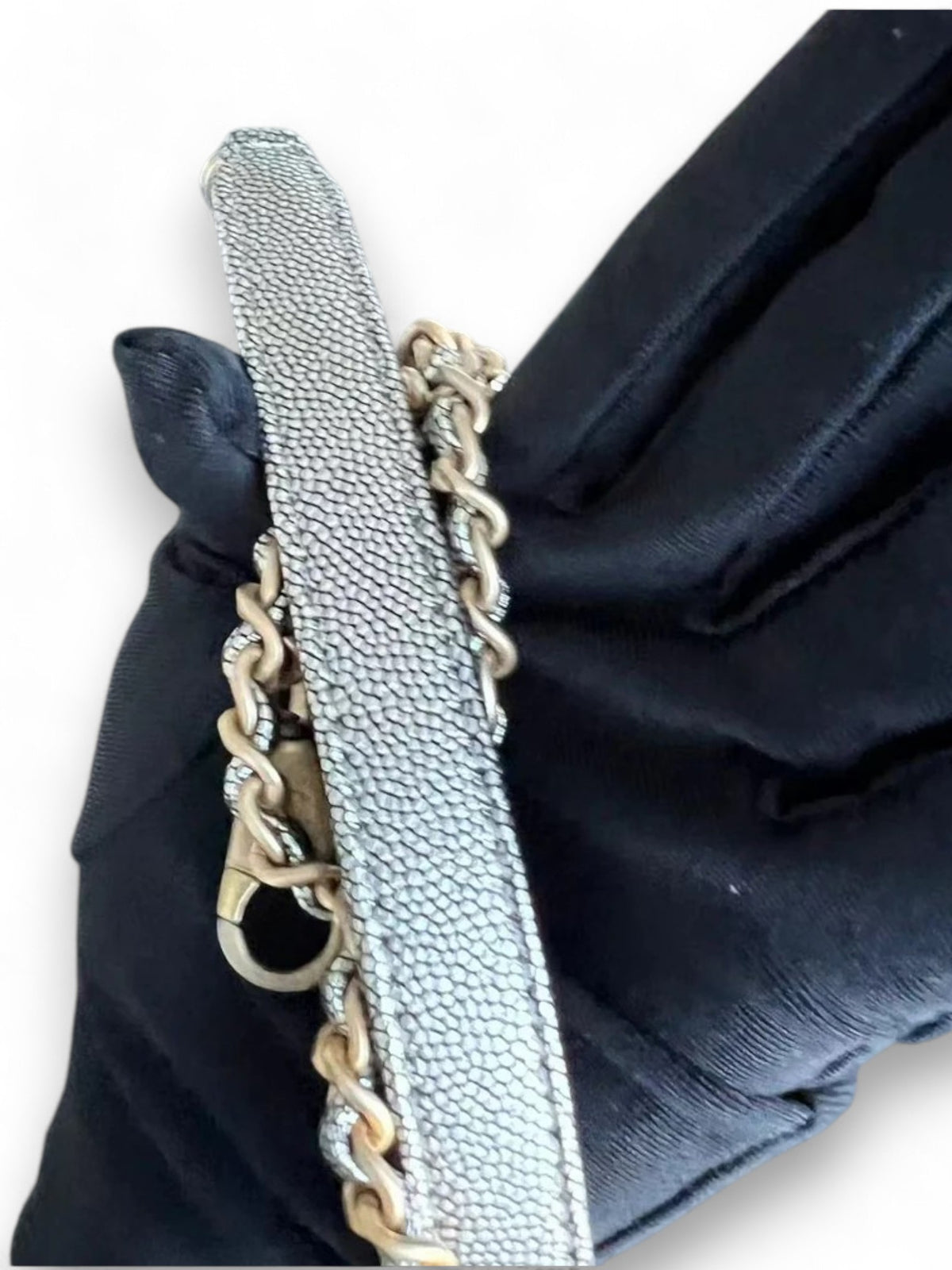 Borsa Chanel Caviar Coco Handle Small
