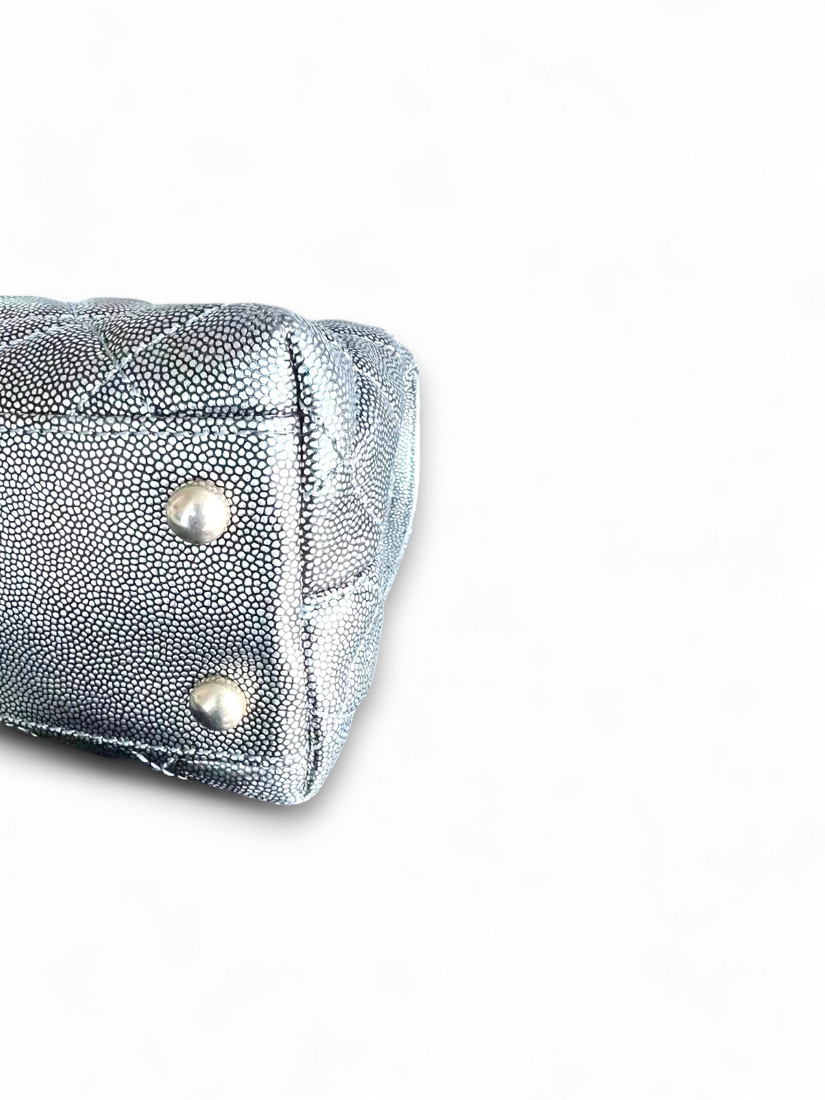 Borsa Chanel Caviar Coco Handle Small